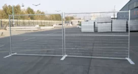 Устройство временных оград