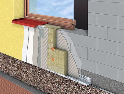 Тяжелые штукатурные системы для теплоизоляции фасадов